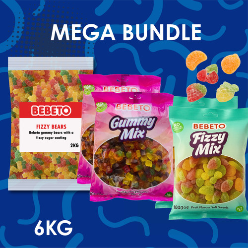 Bebeto mega bundle 6kg halal - mega,