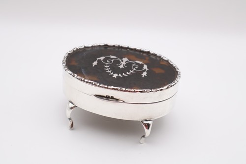 Antique silver tortoiseshell - antique,