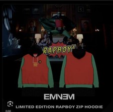 Eminem Rap Boy Hoodie Size L