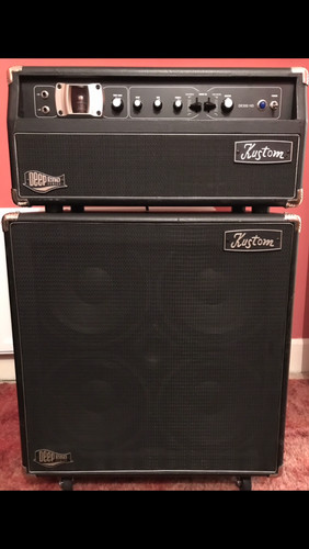 Kustom deep end bass - end, amp