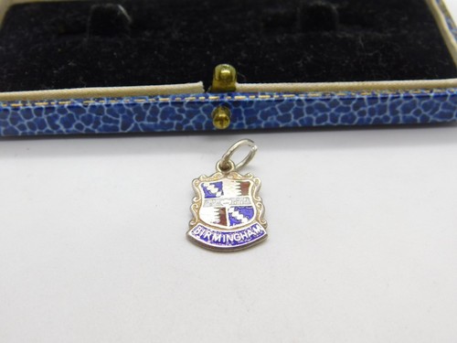 Sterling silver and - silver, enamel