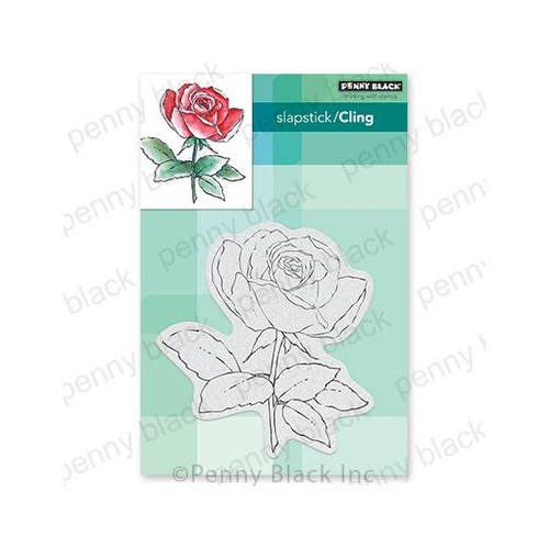 Penny black cling rubber - cling,