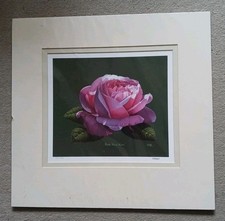 Signed Sally Keir Print 'Rose