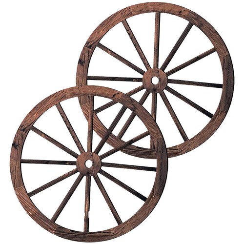 Pieces wooden wagon - 2, wheel
