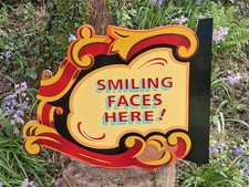 Fairground Hand Painted Panel