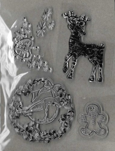 Christmas clear stamps for - clear,