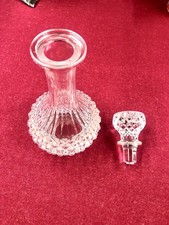 CUT  GLASS  CRYSTAL  DECANTER