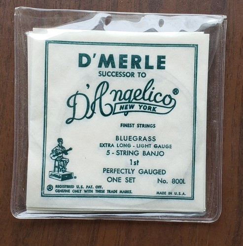 Merle bluegrass banjo - d'merle, 5