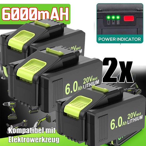 20v 0ah ion - 2x, 8.0ah