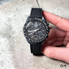 Omega X Swatch - Black Strap -
