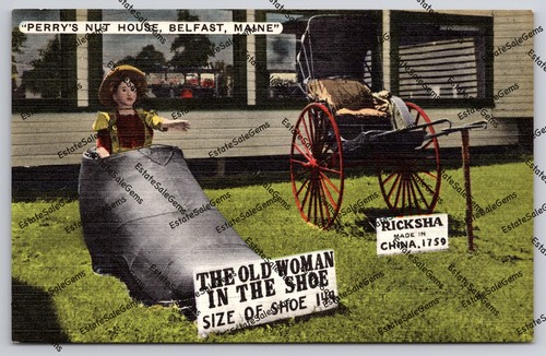 Vintage postcard perry nut - vintage,