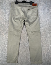 Lee Jeans Mens 34x32 Grey