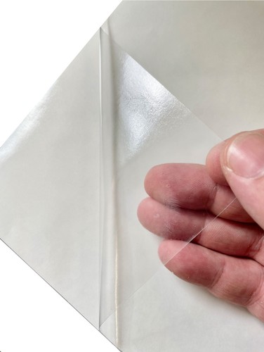 Clear gloss transparent - clear, sticky