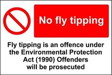  No Fly Tipping -