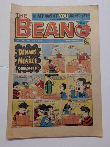 Beano comic 1940 - no, 1940,