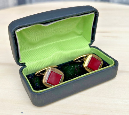 Vintage gold tone - vintage, cufflinks
