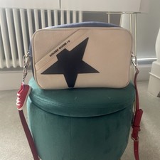 Golden Goose Grained Star Bag Calfskin