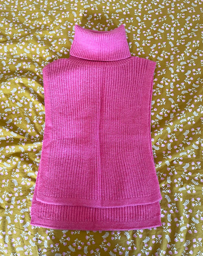 Arket pink ribbed - pink, knit
