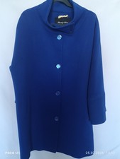 Cobalt Blue Wool Cashmere