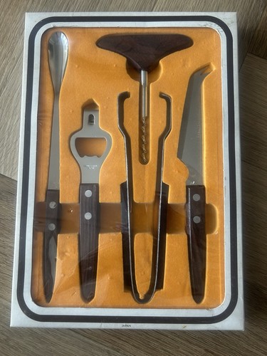 Vintage 1970s rostfrei bar - 1970s,