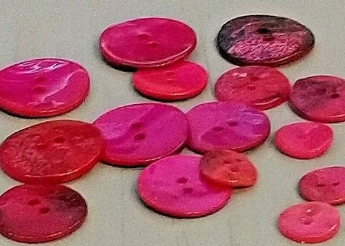 Cerise pink mother pearl 2 - pink,