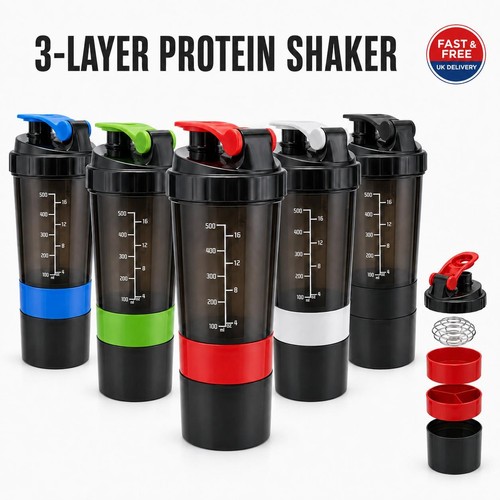 Protein shaker bottle 500ml - protein,