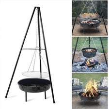 Tripod Outdoor Fire Pit BBQ