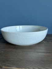 Jamie Oliver "White on White" Big Dog 28cm Serving Bowl by Royal Worcester Mint