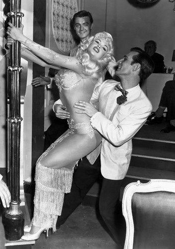 Jayne mansfield monochrome - mansfield,