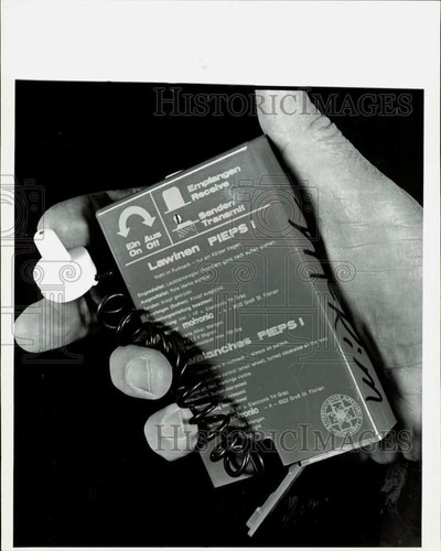 1990 press photo transceiver - photo,