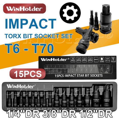 15peices impact torx bit - torx,