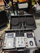 Numark MX05 CD Mixer & x2 Deck TCD05 Complete In Case