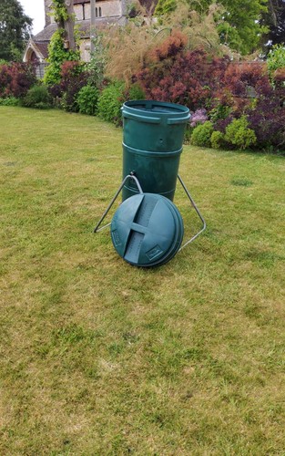 Large garden compost tumbler - large,