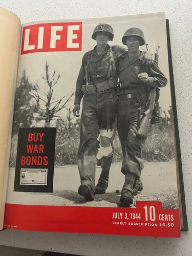 Life magazine bound volume - life,