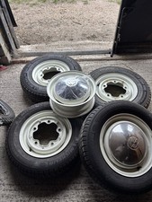 14” Wheels For 1970 Bay Camper Michelin Tyres (unused) In Immaculate Condition