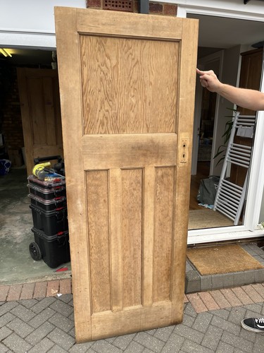 1930s internal wooden door - door, 1