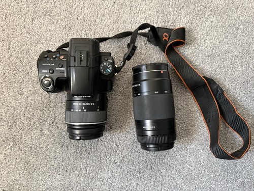 Sony alpha slt a55v - sony, a