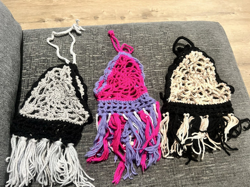 Lot women crochet halter - 3,