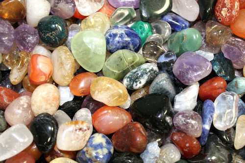 Assorted tumbled stones - 10,