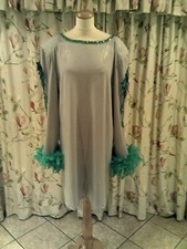 Deluxe Drag Queen Green/Silver