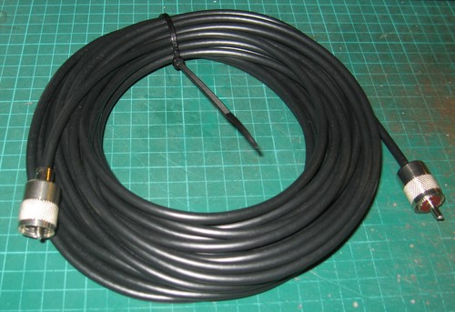 Meter patch lead rg58 coax - 10,