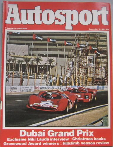 Autosport magazine december - autosport,
