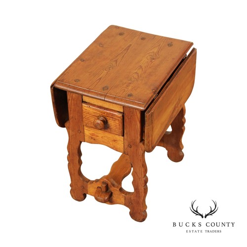 Antique pine drop leaf - pine,