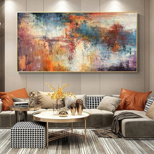 Handpainted abstract textured - handpainted,