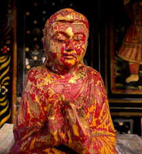  Wood Hand Carved Salvaged