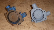 Two Perkins Water Pumps - similar castings - likely to be 4.203/4.192 associated