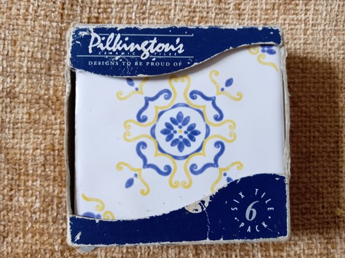 Vintage pilkington wall tiles - wall,