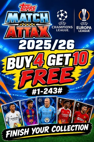 Match attax 2025 buy - 2025/26, 4