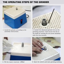 Stained glass grinder machine - glass,