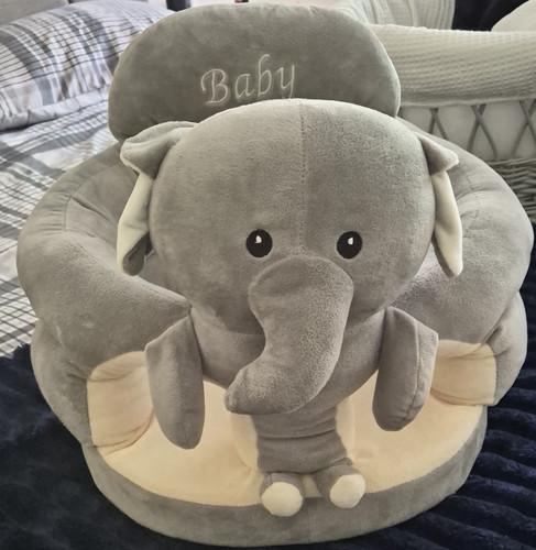 Baby bumbo grey plush - baby, support